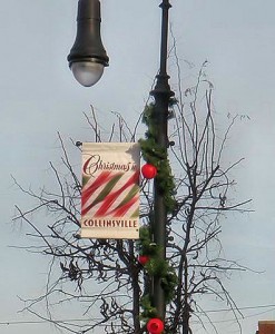 Uptown Collinsville lamp post / Photo by Roger Starkey