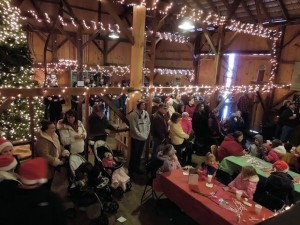 People enjoying Christmas at Willoughby Sunday, Dec. 8 / Submitted photo
