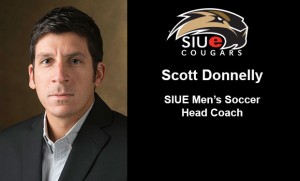 SIUE Men's Head Soccer Coach Scott Donnelly / Image courtesy of SIUE Sports Information