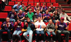 Members of the Collinsville High School math team / Submitted photo