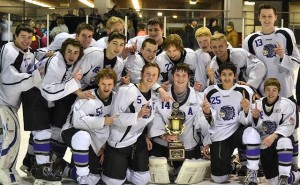 The Collinsville Kahoks hockey team / Submitted photo