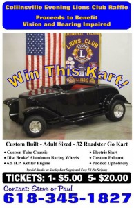 Lions Club Go Kart Poster
