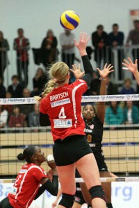 Former CHS volleyball player Michelle Bartsch, who currently plays professionally in Germany / Submitted photo