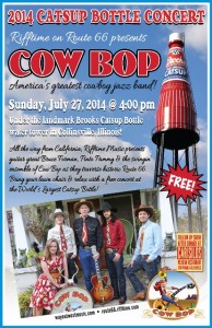 Cow Bop in Collinsville promotional poster