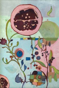 Terri Shay: Pomegranate (Detail)
