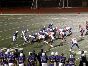 Collinsville against East St. Louis, Oct. 24, 2014 / Photo by Roger Starkey